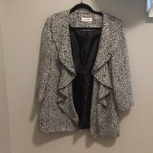 Black and white high quality Calvin Klein jacket